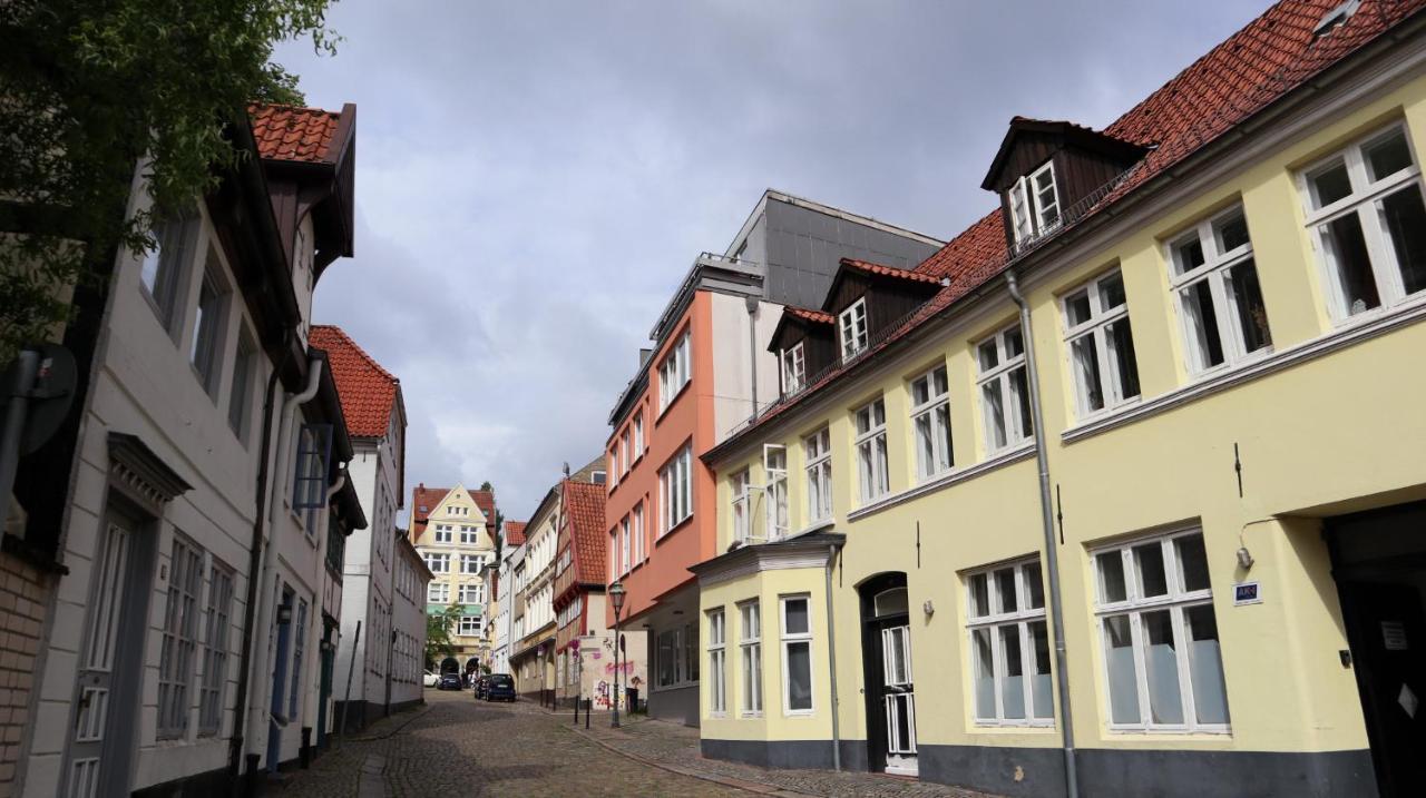 Kapitainskoje Direkt Am Hafen Flensburgs Apartment Екстериор снимка